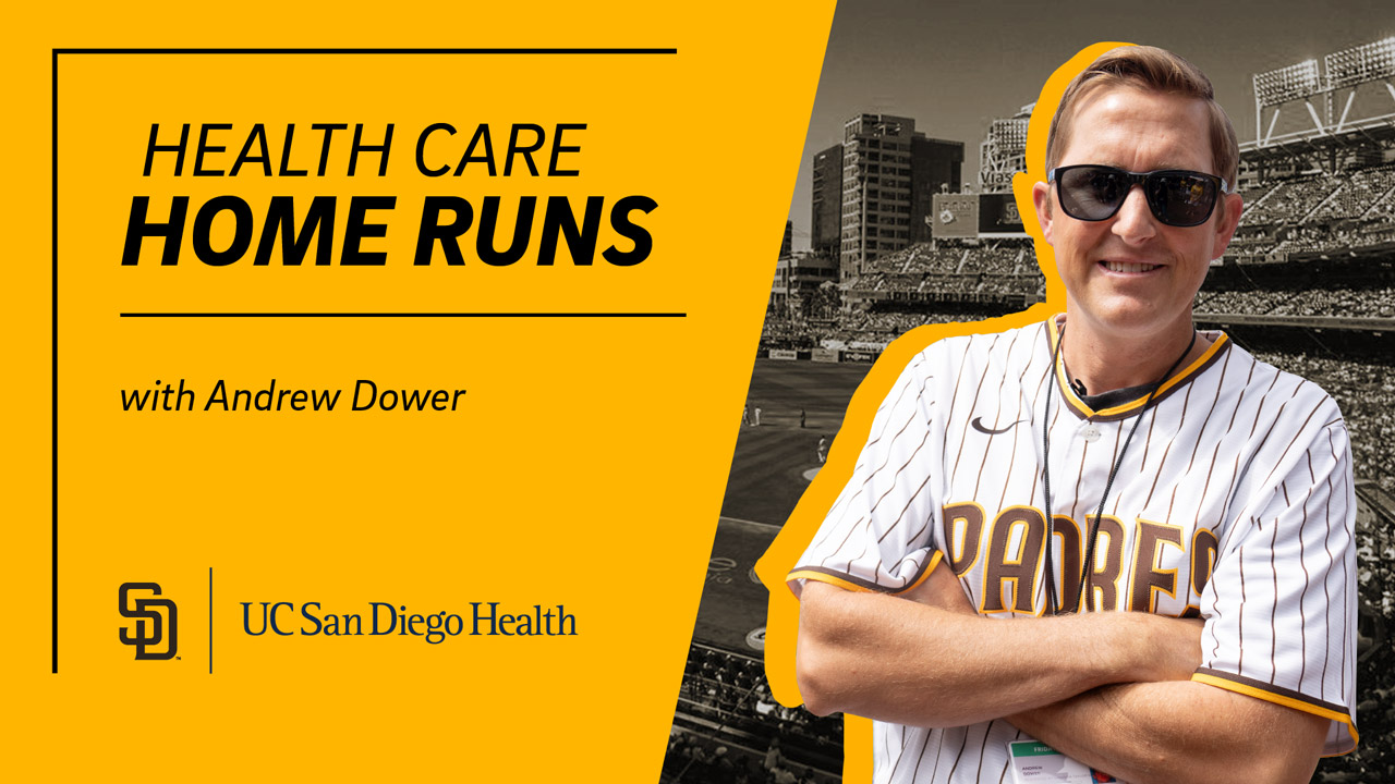 UCSD Health patient Andrew Dower