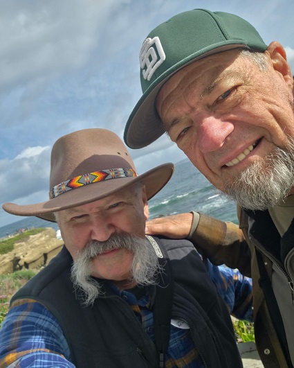 Bob Wagoner and Glen Rasmussen at Yosemite National Park