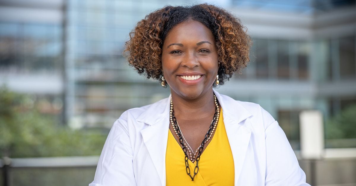 headshot of Dr Crystal Wiley Cené, MD, chief administrative officer for health justice, equity, diversity and inclusion at UC San Diego Health 