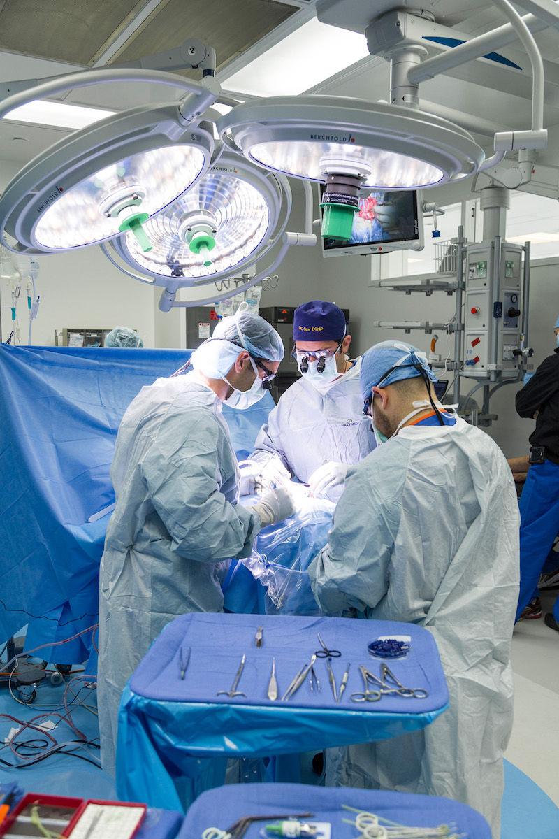Surgical team in the OR