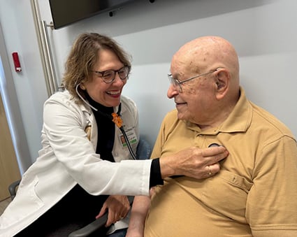 Dr. Alison Moore and Irving Tragen