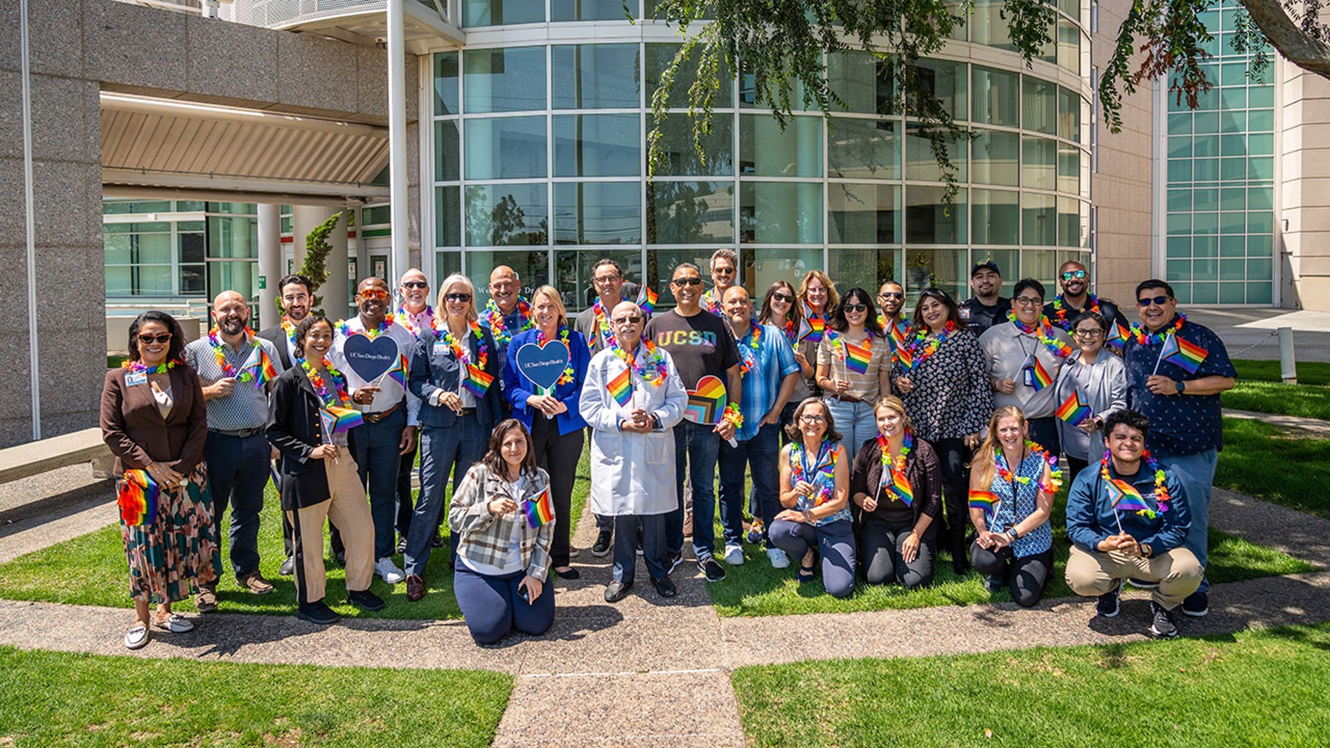 Dr. Moore, Patty Maysent and staff