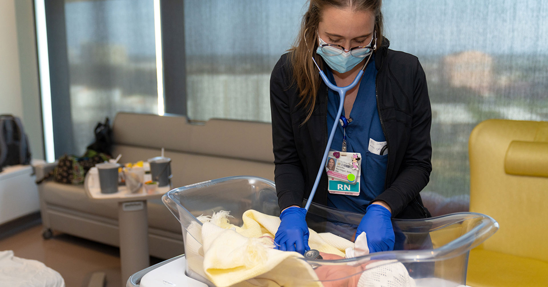 Approximately 5,000 babies are born at UC San Diego Health every year. The Best Hospitals for Maternity Care ranking methodology is based entirely on objective measures of quality, such as cesarean section rates in lower-risk pregnancies, severe unexpected newborn complication rates, birthing-friendly practices and exclusive breast milk feeding rates, among other measures. Photo credit: Kyle Dykes, UC San Diego Health