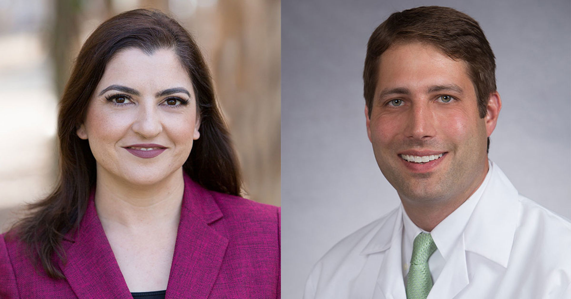 Professors Rabia Atayee and Gary Buckholz were acknowledged by their peers as leaders in the field of hospice and palliative medicine.