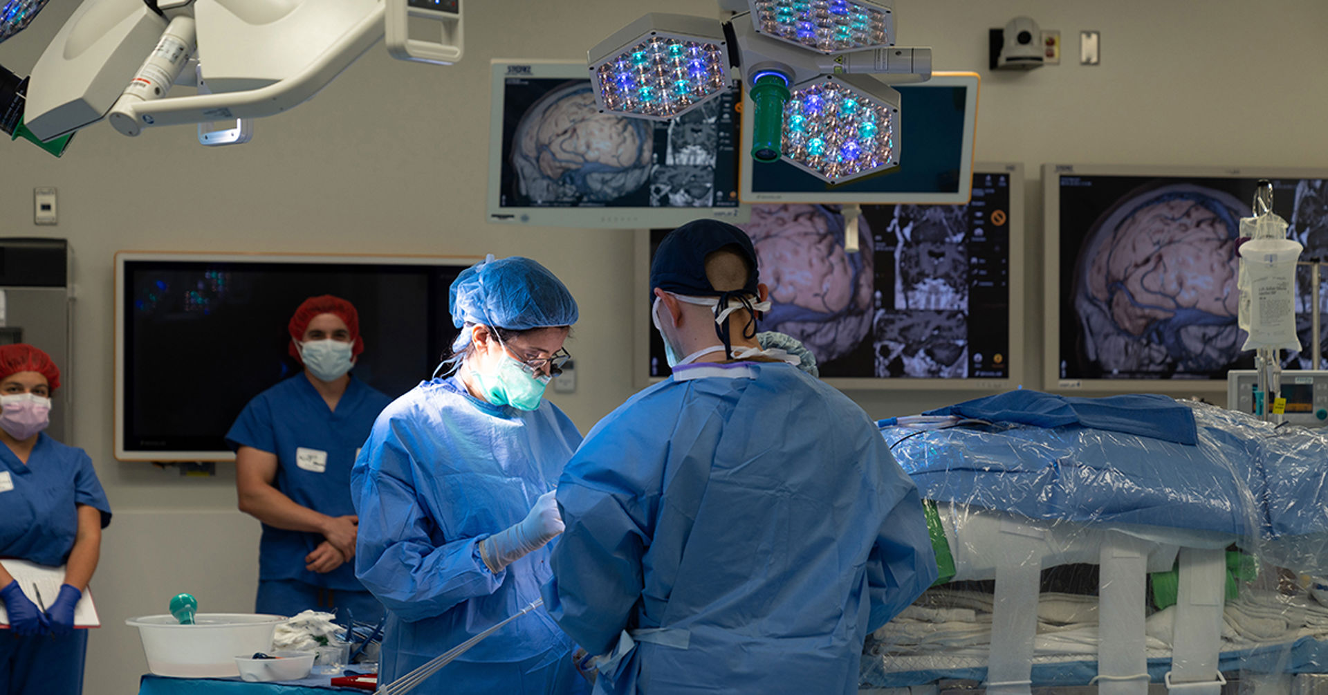 Sharona Ben-Haim, MD, performed the third ever experimental regenerative brain cell therapy for epilepsy earlier this month. The new procedure is part of a national clinical trial aimed at eliminating seizures, which could revolutionize the treatment of temporal lobe epilepsy.