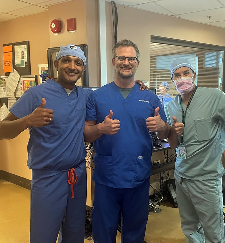 Doctors Bagrodia, Ingraham and Sisco