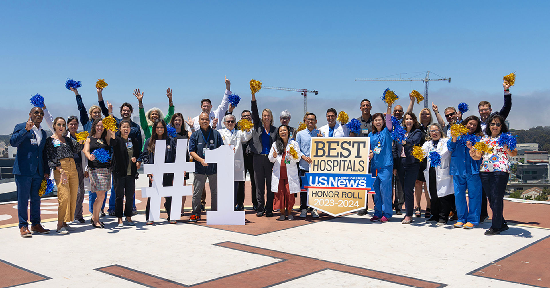 UC San Diego Health has once again ranked No. 1 in San Diego, according to the 2023-2024 U.S. News & World Report “Best Hospitals” survey, and for the first time in the academic medical center’s history, it was also placed on the 2023-2024 “Best Hospitals National Honor Roll,” a distinction awarded to only 22 hospitals nationwide that are recognized for outstanding patient care.